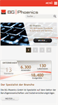 Mobile Screenshot of bg-phoenics.de